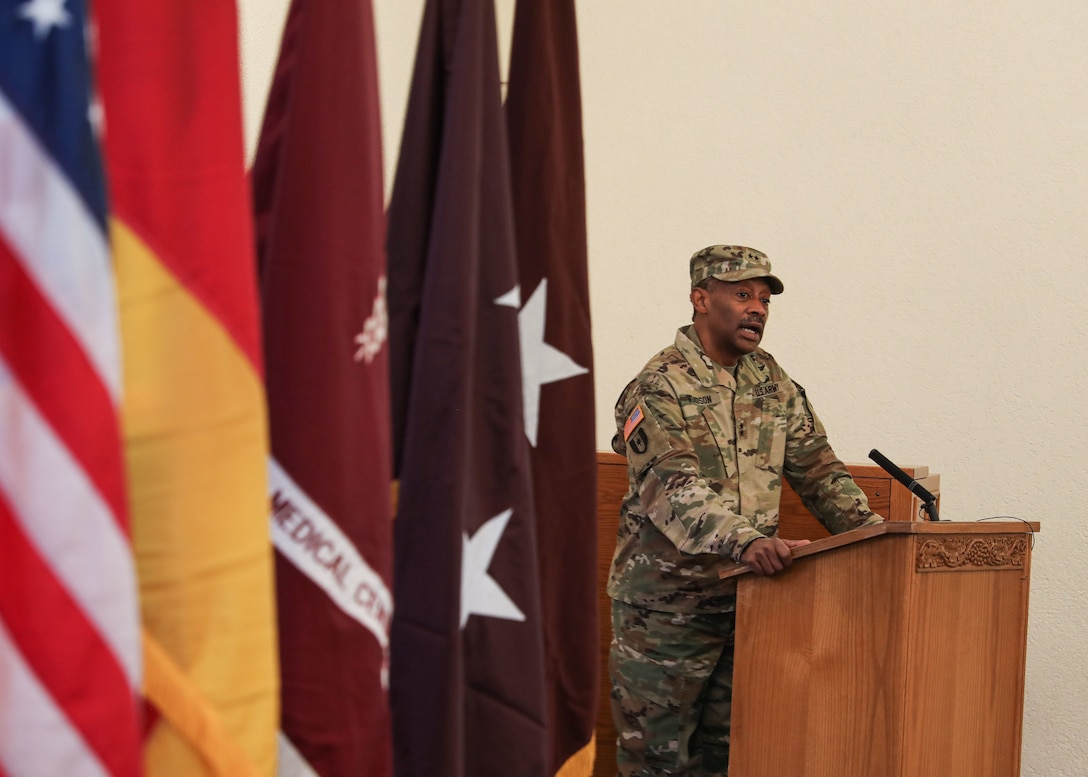 7454th Medical Operation Readiness Unit (FWD) takes charge of DWMMC