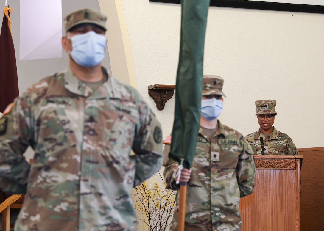 7454th Medical Operation Readiness Unit (FWD) takes charge of DWMMC