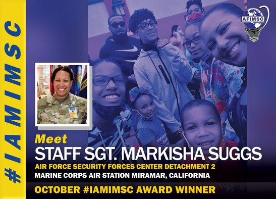 Graphic for Staff Sgt. Markisha Suggs