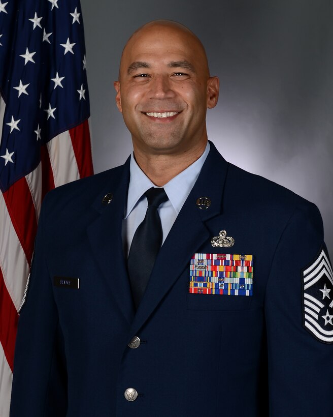 Chief Master Sgt. Robert Devall official photo