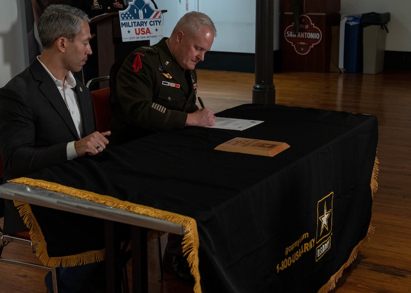 The U.S. Army PaYS Program guarantees Soldiers and ROTC cadets five job interviews and possible employment with the city of San Antonio government after their service in the U.S. Army.