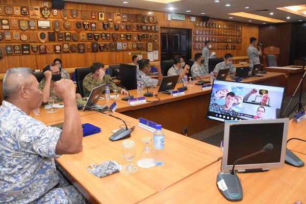 Personnel from Malaysia and the U.S. kicked off Maritime Training Activity (MTA) Malaysia 2021 during a virtual opening ceremony, Nov. 23. MTA Malaysia is a continuation of 27 years of U.S. Navy and Royal Malaysian Navy serving to enhance mutual capabilities in ensuring maritime peace and stability.