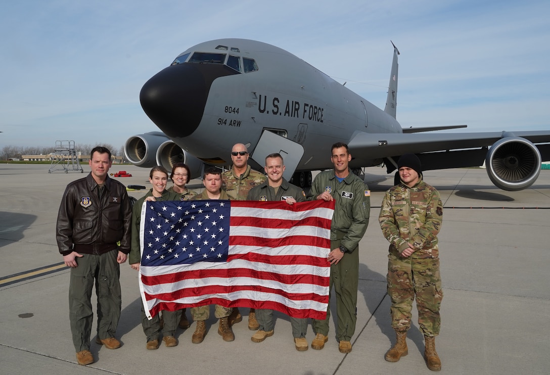 914th ARW performs flyover for Buffalo Bills at Highmark Stadium
