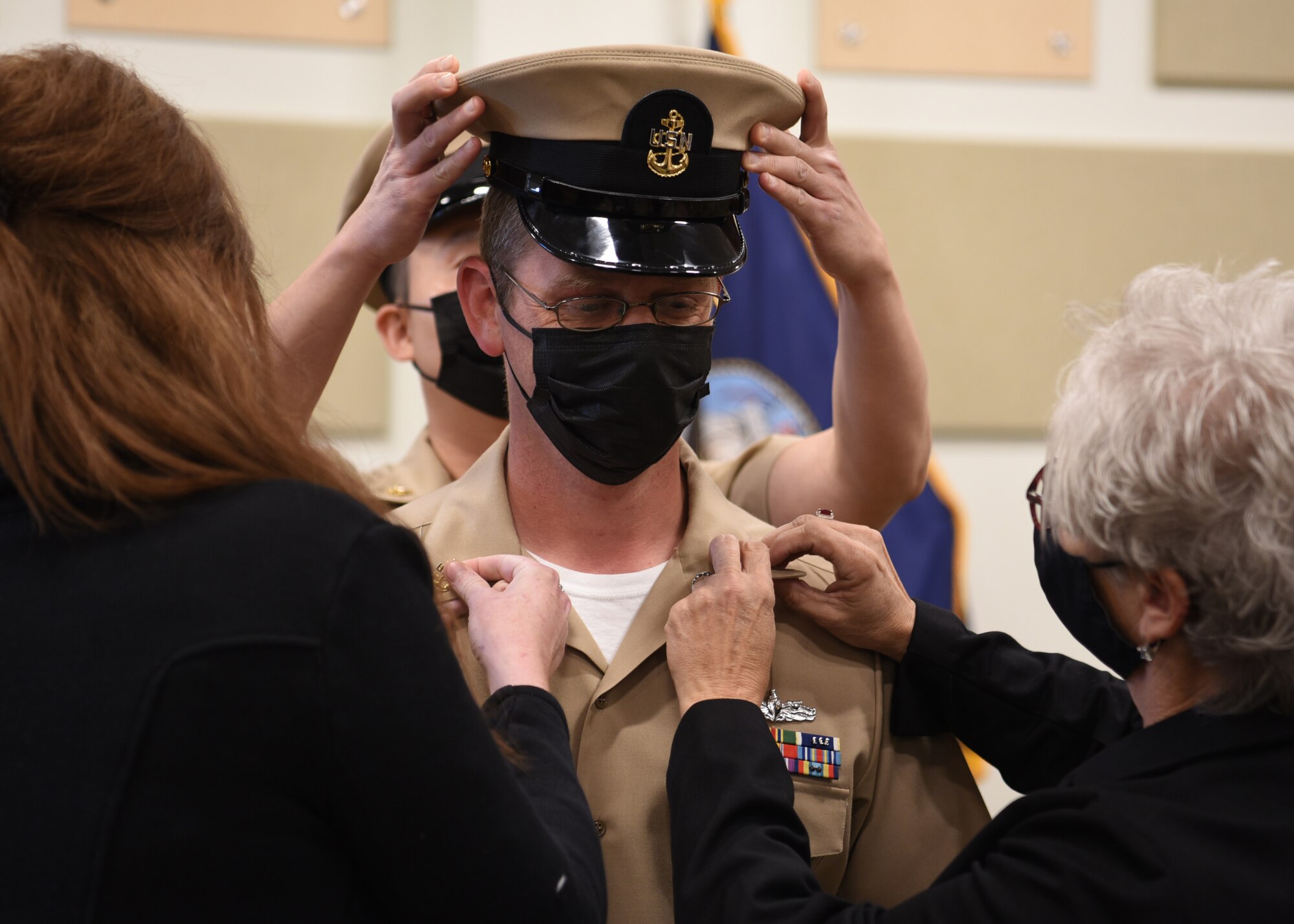 Joint Base MDL welcomes four new chief petty officers