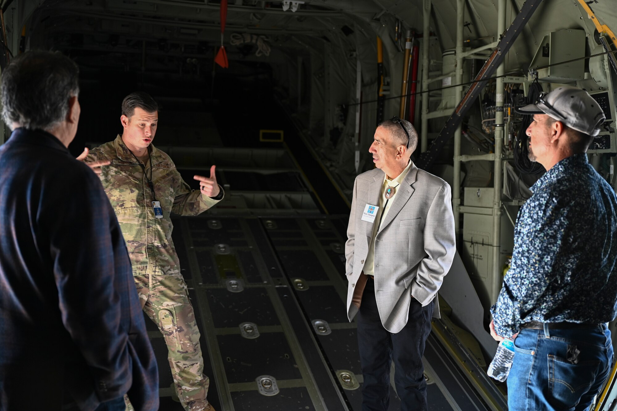 Various New Mexico Pueblo tribal members visited the 58th Special Operations Wing at Kirtland Air Force Base, New Mexico, on Nov. 15, 2021.
