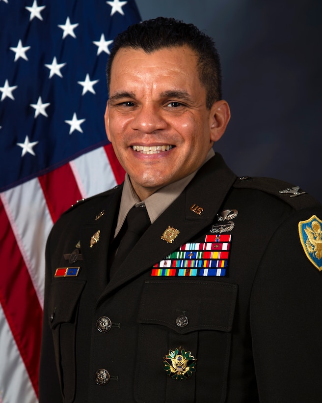 A protrait of Army Colonel Gerard M. Acosta