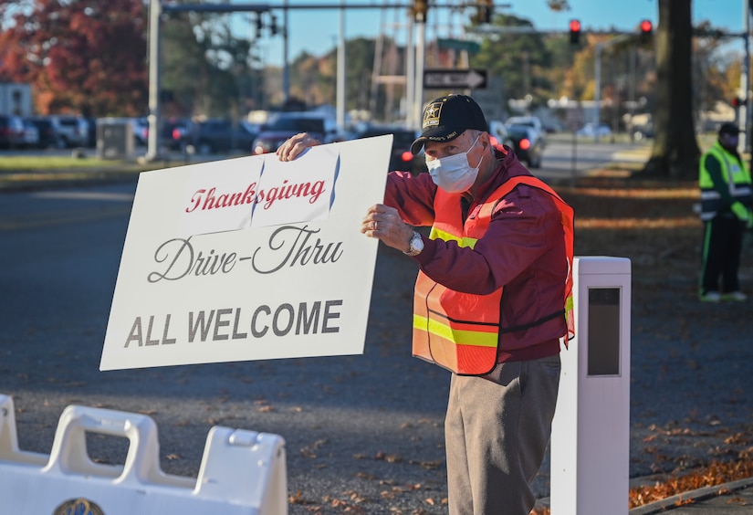 The Regimental Memorial Chapel hosts Thanksgiving drive-thru event