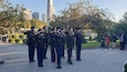 Ambassador Degnan and Soldiers from U.S. Army Medical Directorate-Georgia take part in a wreath laying ceremony.