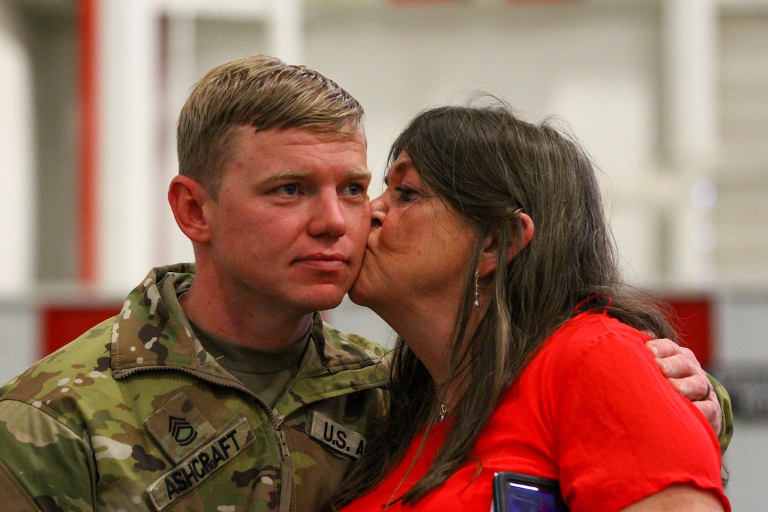 Departure ceremony held for Kentucky Infantry company deploying to Horn of Africa with Virginia National Guard