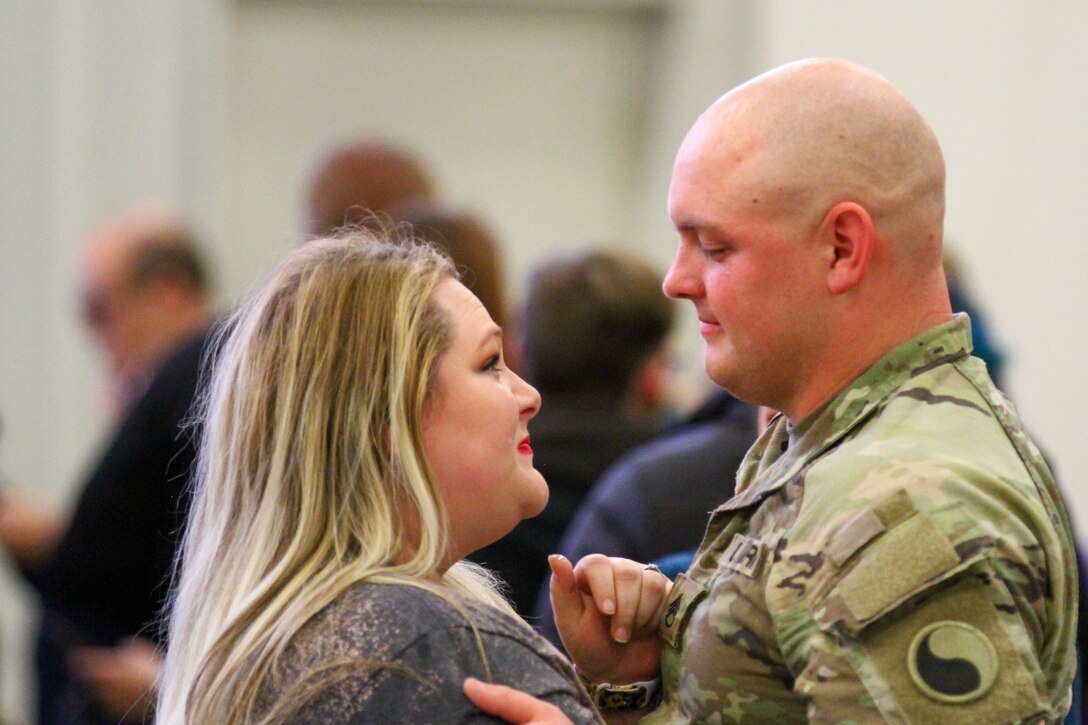 Departure ceremony held for Kentucky Infantry company deploying to Horn of Africa with Virginia National Guard