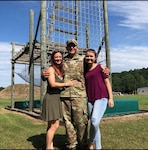 Staff Sgt. Robert J. Gwilt poses with his family.