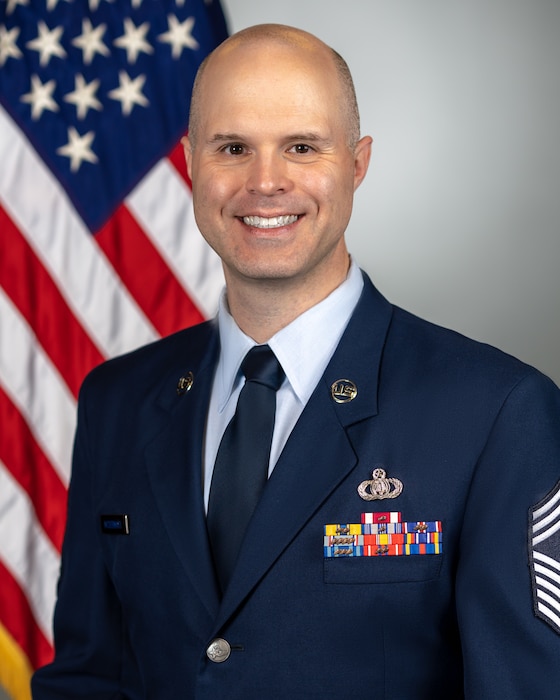 Chief Master Sgt. Patrick McDermott official photo