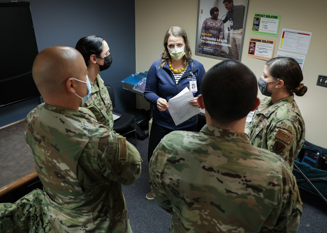 At the request of the Federal Emergency Management Agency, approximately 60 military medical personnel will deploy in three, 20-person teams – two teams to Michigan and one team to New Mexico – to support civilian healthcare workers treating COVID-19 patients in local hospitals.