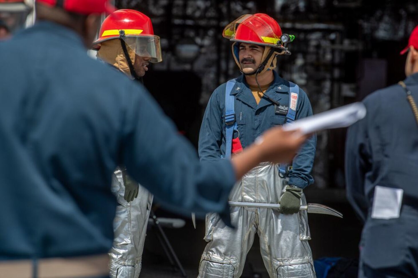 USS Charleston Sailors Conduct FDFF