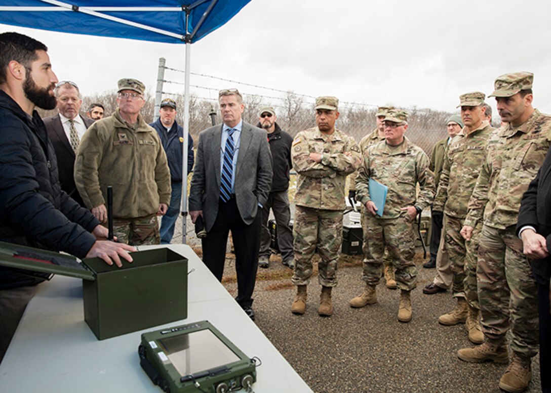 Army leaders visit Picatinny to learn about modernization efforts