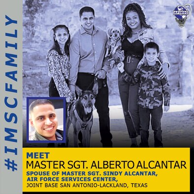 Master Sgt. Alberto Alcantar graphic