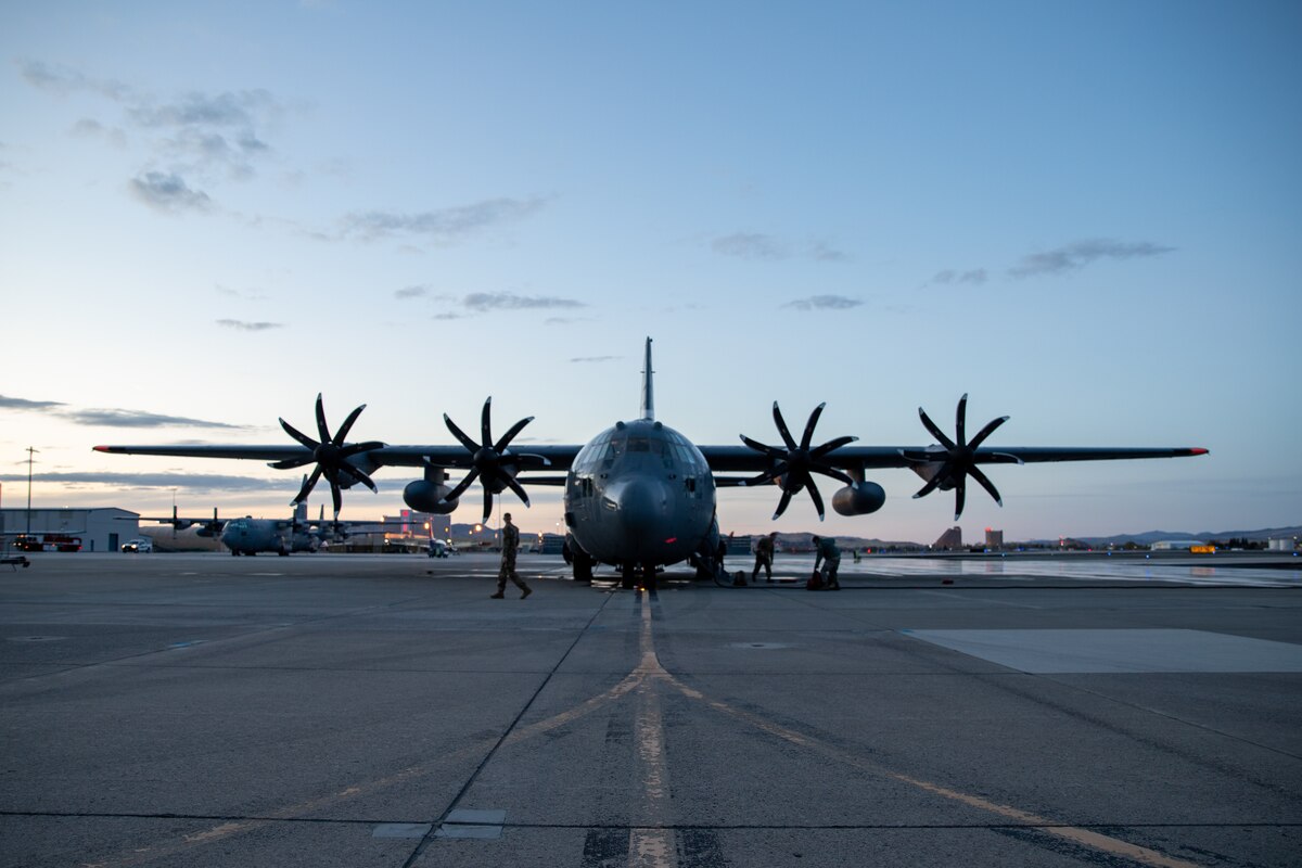 The Nevada Air National Guard, upgraded their C-130 April 16, 2020.  Col. Jacob Hammons, commander of the 152nd Airlift Wing said the upgrade will increase efficiency in the fleer, Reno, Nevada.