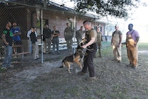 The Green Dog Seminar is the first shared practices seminar of its kind in the Department of Defense and hopes to give handlers more tools and techniques for future use.