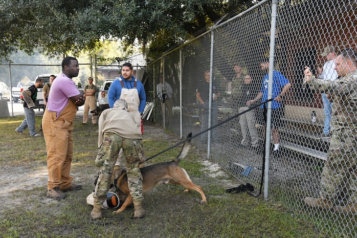 The Green Dog Seminar is the first shared practices seminar of its kind in the Department of Defense and hopes to give handlers more tools and techniques for future use.