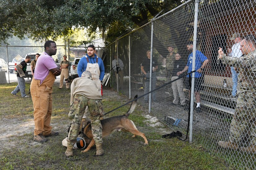 The Green Dog Seminar is the first shared practices seminar of its kind in the Department of Defense and hopes to give handlers more tools and techniques for future use.