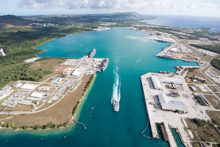 In October 2018, Commander, U.S. Pacific Fleet (COMPACFLT) formally asked Pearl Harbor Naval Shipyard and Intermediate Maintenance Facility (PHNSY & IMF) and Commander Submarine Forces Pacific (COMSUBPAC) to complete a study and provide requirements to close the existing maintenance gaps in executing submarine maintenance in Guam. The island’s strategic location would be the focus of this initiative; however, leadership knew there would be hurdles to overcome due to its remote location.