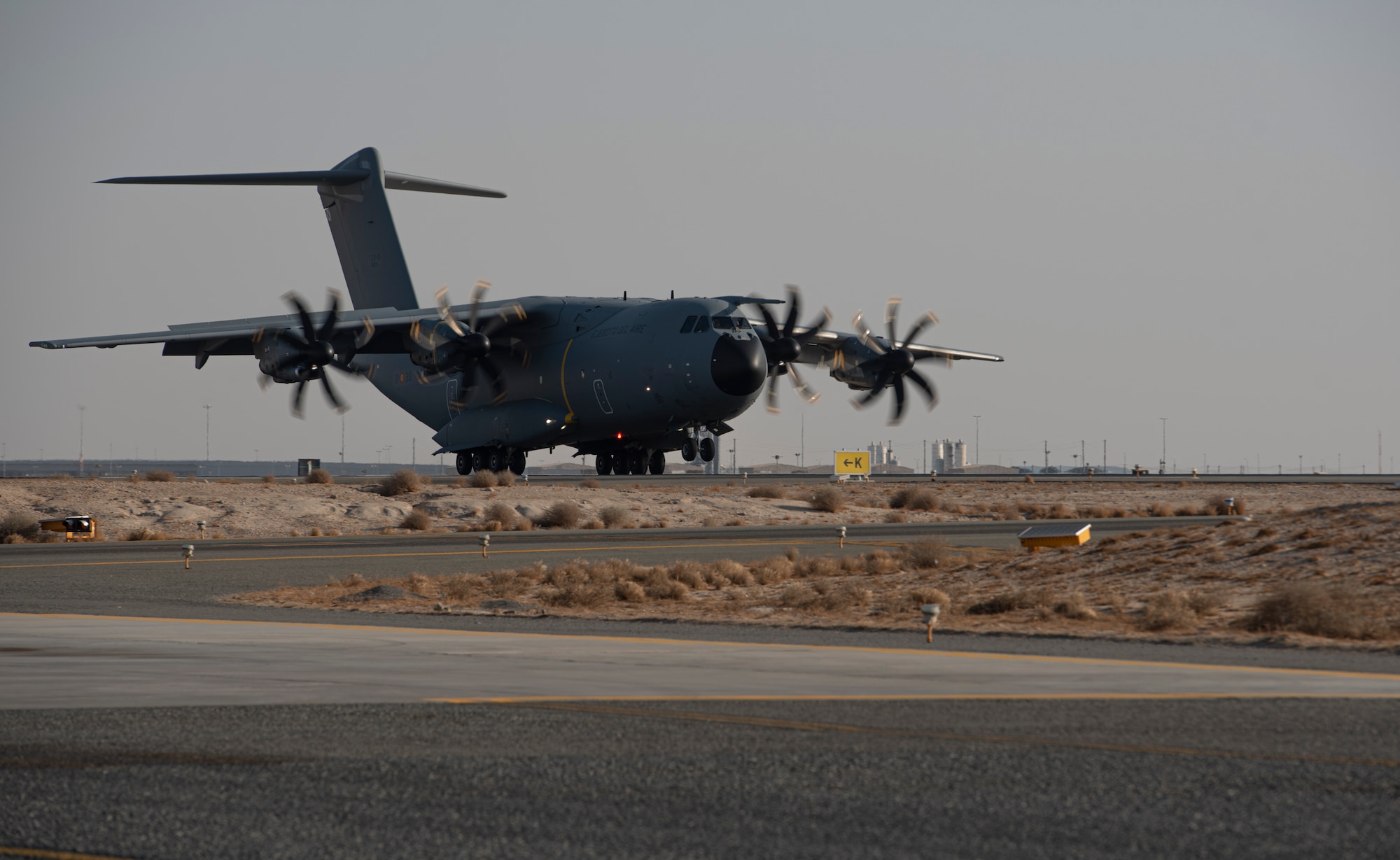 Spanish Air Force Transits through ASAB