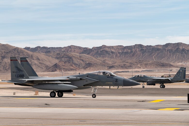 142nd Airmen train on Eagle II at Nellis AFB