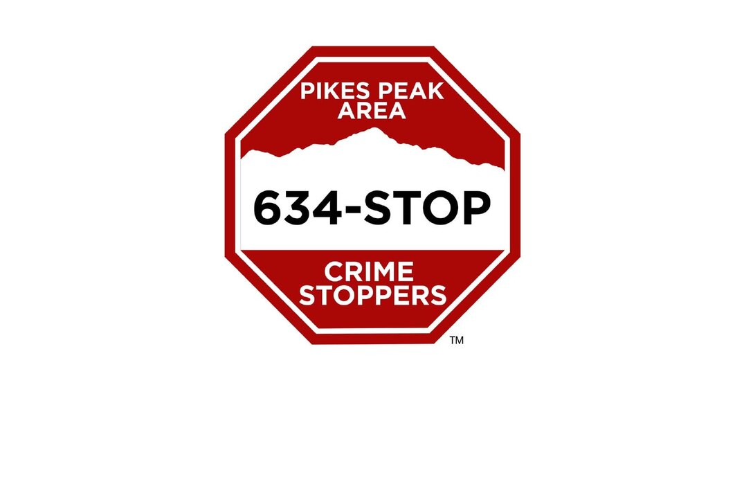 Pikes Peak Area Crime Stoppers logo. Pikes Peak Area Crime Stoppers exists to reduce the crime rate in the Pikes Peak region by helping law enforcement agencies solve crime and bring fugitives to justice. (Courtesy graphic)