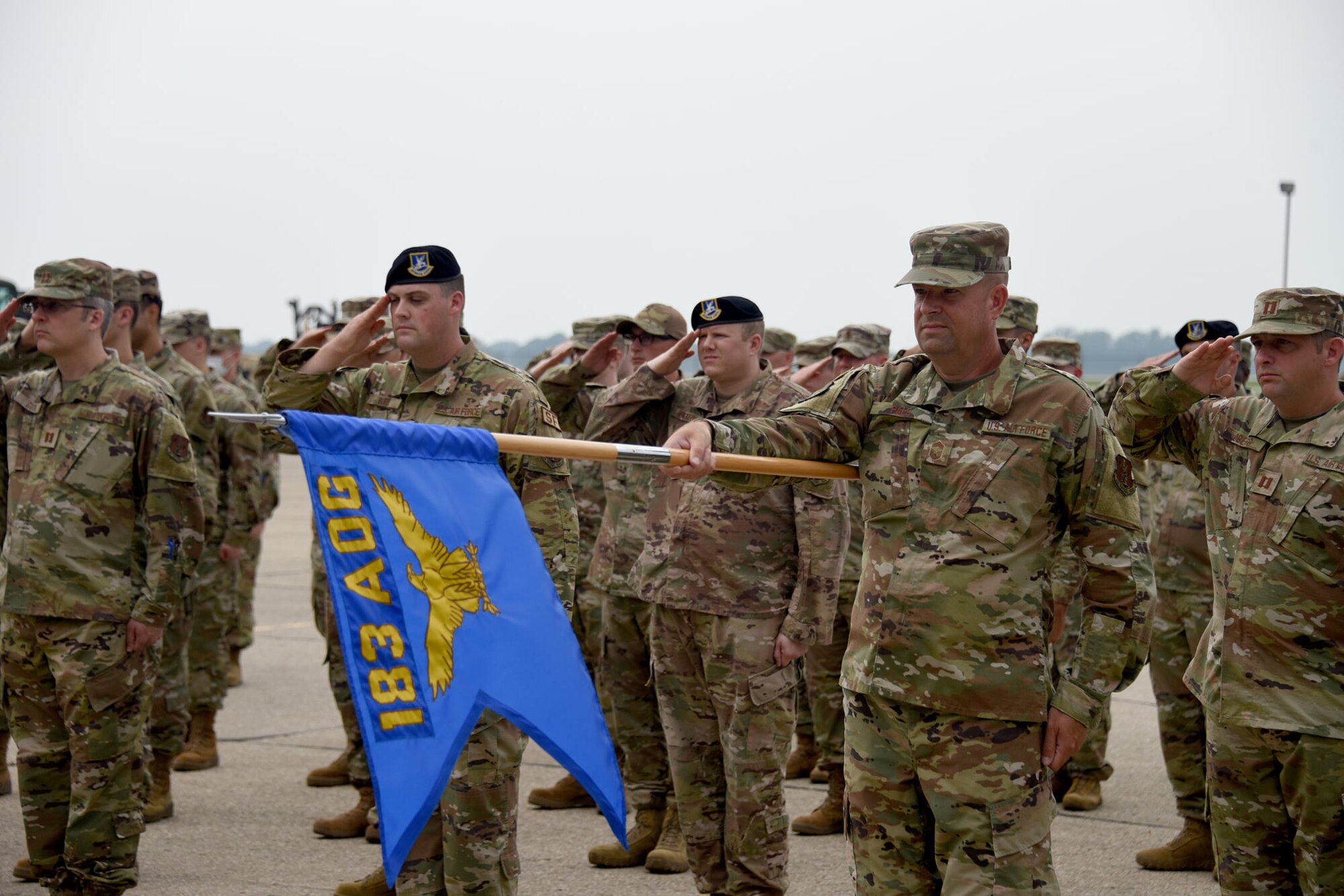 Col. Robert Gellner assumes command of the 183d Wing