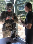 U.S. Army Reserve Soldiers from the 361st Tactical Psychological Operations Company, based in Bothell, Wash., and the 12th Psychological Operations Battalion, headquartered in Mountain View, Calif., conduct Psychological Operations Team Situational Training Exercise (STX) lanes during tactical psychological operations and collective training Aug. 14 – 23, 2021, Joint Base Lewis McChord, Wash. The exercise is part of the unit’s annual training, focusing on preparing the unit to operate in a multi-domain, hybrid-threat environment.