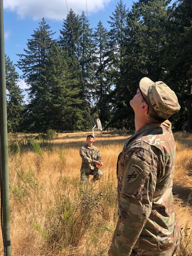 U.S. Army Reserve Soldiers from the 361st Tactical Psychological Operations Company, based in Bothell, Wash., and the 12th Psychological Operations Battalion, headquartered in Mountain View, Calif., conduct tactical psychological operations and collective training Aug. 14 – 23, 2021, Joint Base Lewis-McChord, Wash. The exercise was part of the unit’s annual training, focusing on preparing the unit to operate in a multi-domain, hybrid-threat environment.