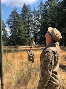 U.S. Army Reserve Soldiers from the 361st Tactical Psychological Operations Company, based in Bothell, Wash., and the 12th Psychological Operations Battalion, headquartered in Mountain View, Calif., conduct tactical psychological operations and collective training Aug. 14 – 23, 2021, Joint Base Lewis-McChord, Wash. The exercise was part of the unit’s annual training, focusing on preparing the unit to operate in a multi-domain, hybrid-threat environment.