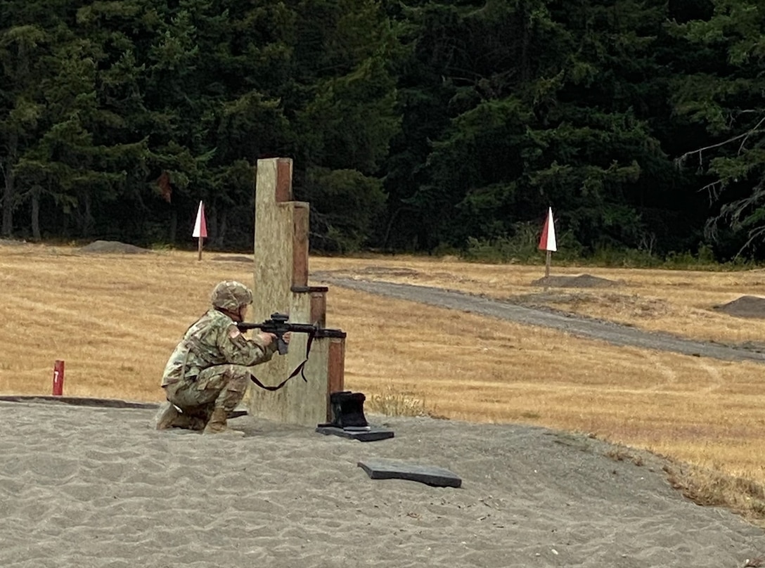 U.S. Army Reserve Soldiers from the 361st Tactical Psychological Operations Company, based in Bothell, Wash., and the 12th Psychological Operations Battalion, headquartered in Mountain View, Calif., conduct tactical psychological operations, Army Combat Fitness Testing (ACFT), and collective training Aug. 14 – 23, 2021, Joint Base Lewis McChord, Wash. The exercise was part of the unit’s annual training, focusing on preparing the unit to operate in a multi-domain, hybrid-threat environment.