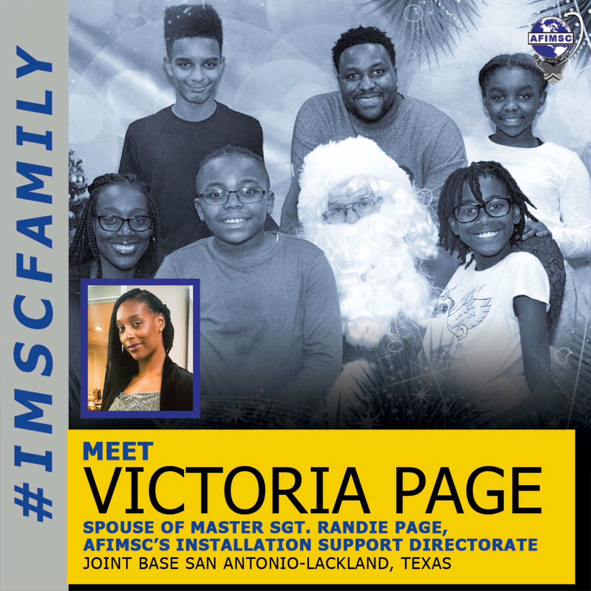 #IMSCFamily graphic for Victoria Page