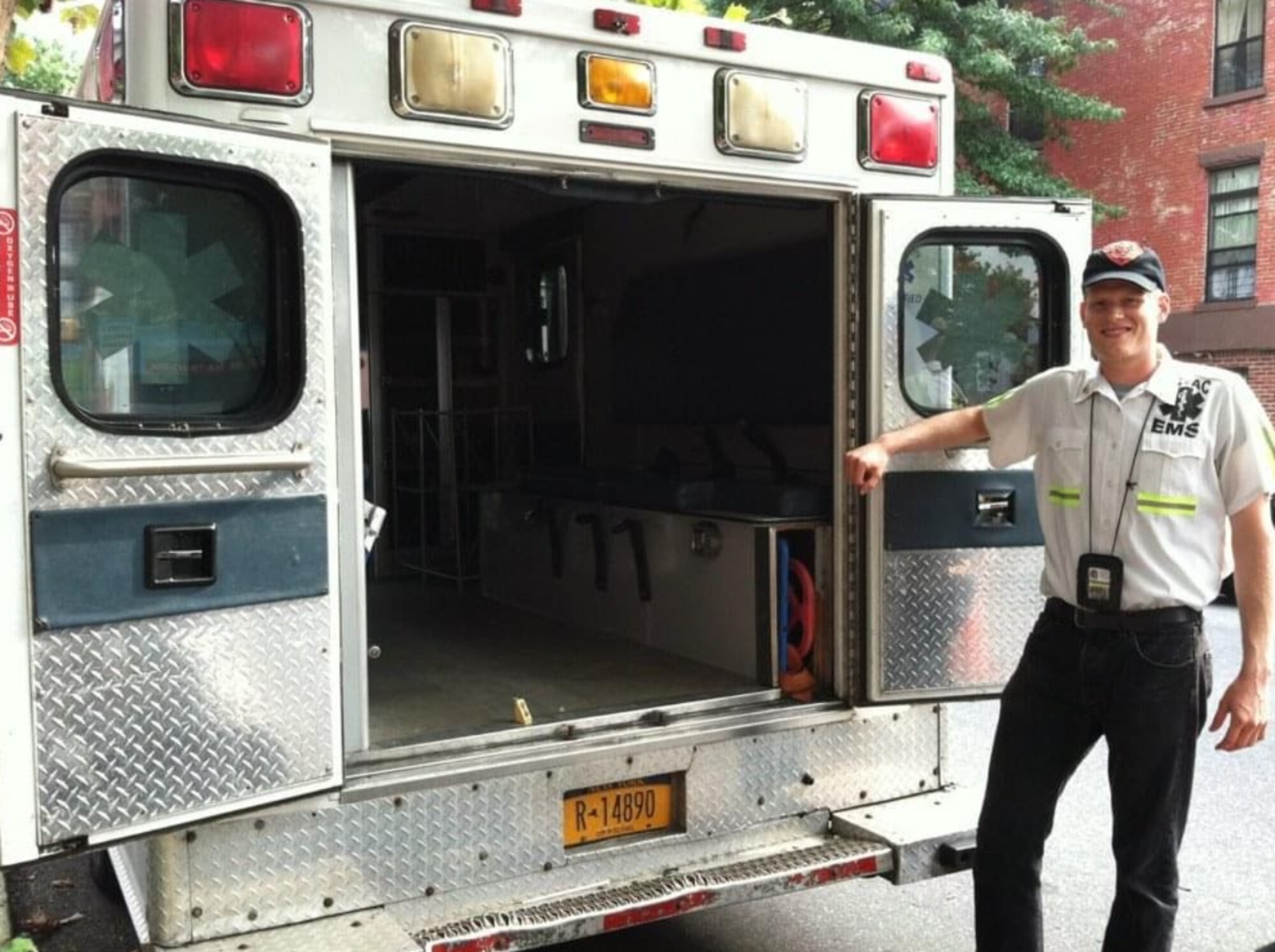 Prior to enlisting in the Air Force, Cerovich was an EMT in-training with the Bedford-Stuyvesant Volunteer Ambulance Corps  in Brooklyn, NY.