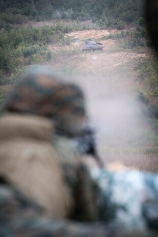 September 28, 2021 | Marine Corps Base Quantico, Va. – U.S. Marines and Sailors with Chemical Biological Incident Response Force (CBIRF) conduct training with crew served weapons aboard MCB Quantico, Va, on Sept. 28, 2021. This type of training is conducted to familiarize Marines who may not use these weapon systems often, in how to operate them, no matter the Marine’s job. (Official U.S. Marine Corps photo by SSgt Kristian S. Karsten/Released)