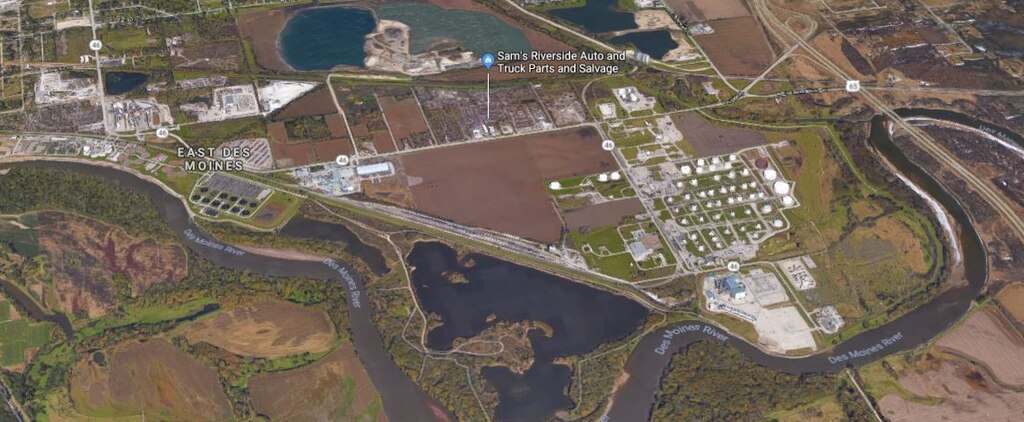Red Rock Remedial Works Southeast Des Moines, Southwest Pleasant Hill Levee, Des Moines River