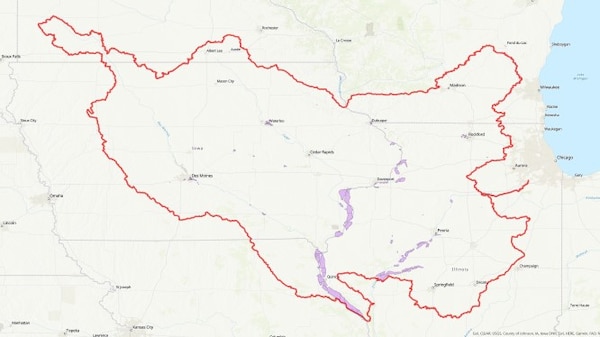 Levee System Map