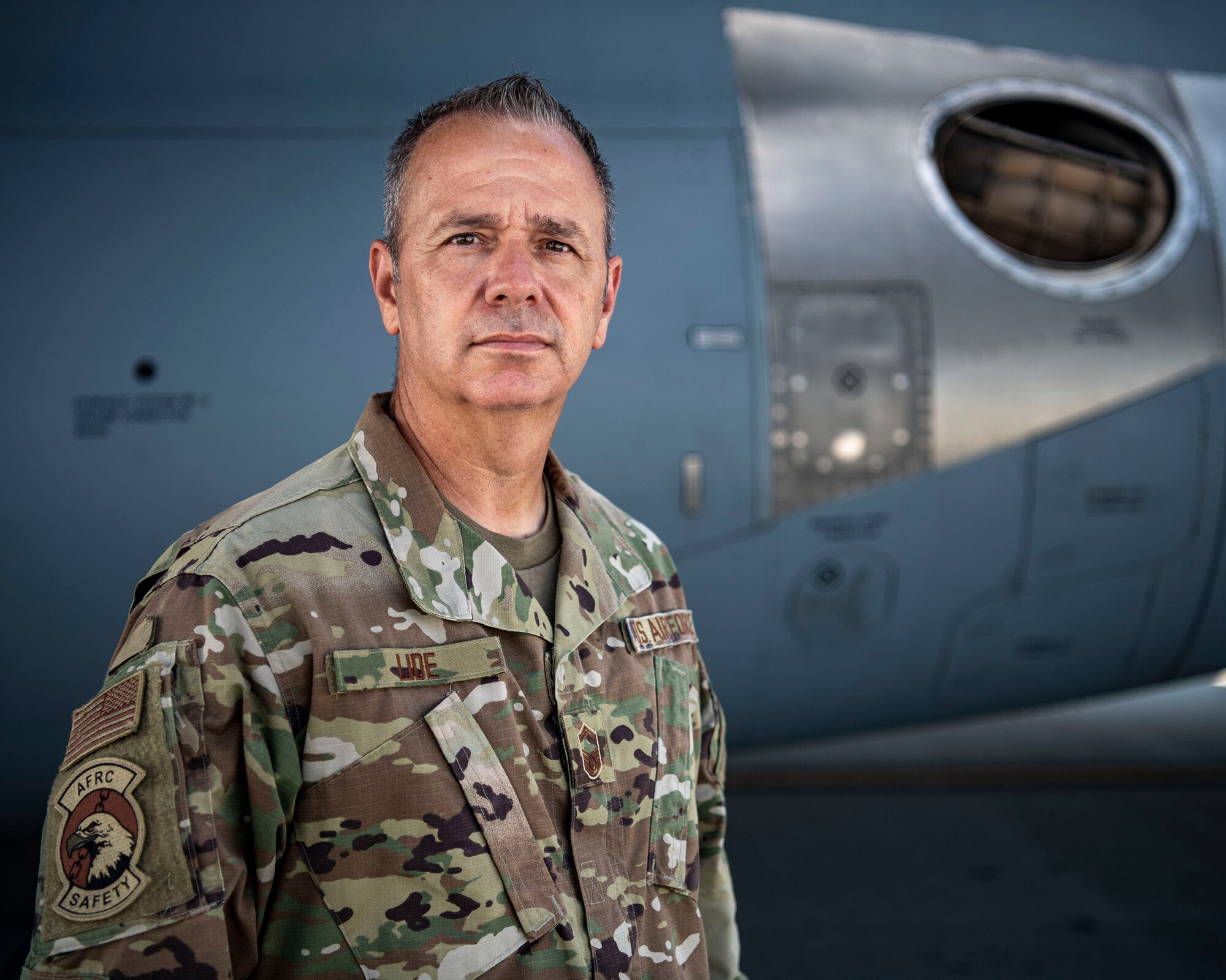 Senior Master Sgt. James (Jimmy) Lide, 445th Airlift Wing Safety Office occupational safety manager, is the 445th Airlift Wing October Spotlight Performer.