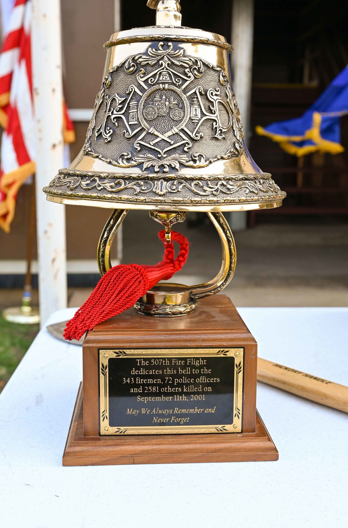Bell commemorating 9/11