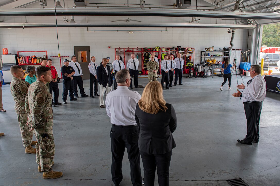 Chairman Bill Slaughter delivers remarks
