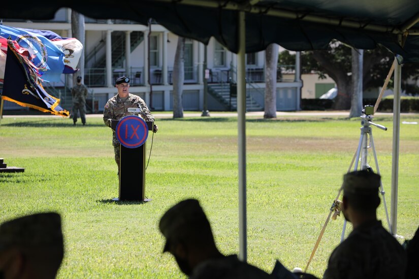 Col. Mark W. Siekman assumes command of 9th MSC