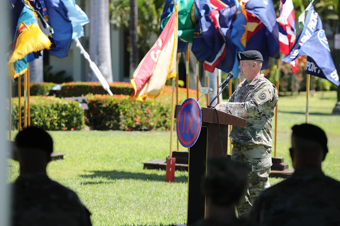 Col. Mark W. Siekman assumes command of 9th MSC