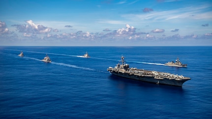 Japan Maritime Self-Defense Force, U.S. Carrier Strike Group 1 Complete Bilateral Exercise