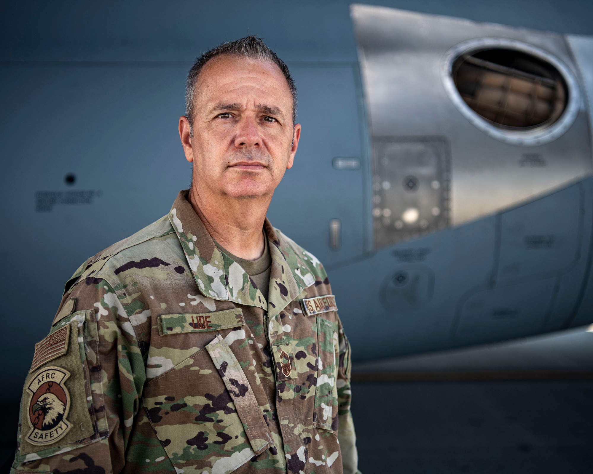 Senior Master Sgt. James (Jimmy) Lide, 445th Airlift Wing Safety Office occupational safety manager, is the 445th Airlift Wing October Spotlight Performer.
