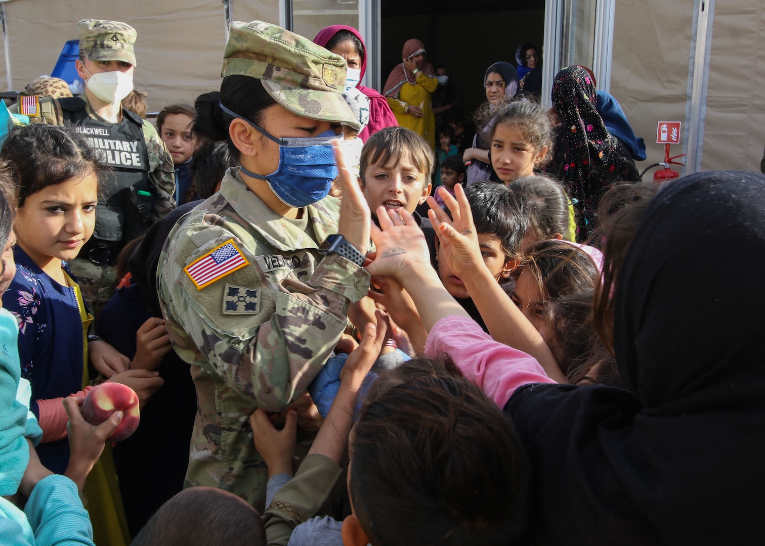 Soldiers aid LRMC efforts during OAW
