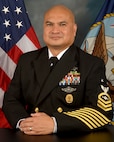 Official photo of CBCM Robert R. Balmaceda, Navy Expeditionary Combat Command, senior enlisted leader.