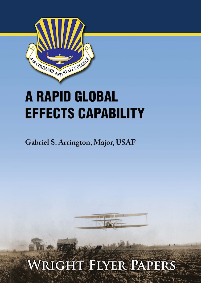 Cover Image for Wright Flyer paper:  A Rapid Global Effects Capability
