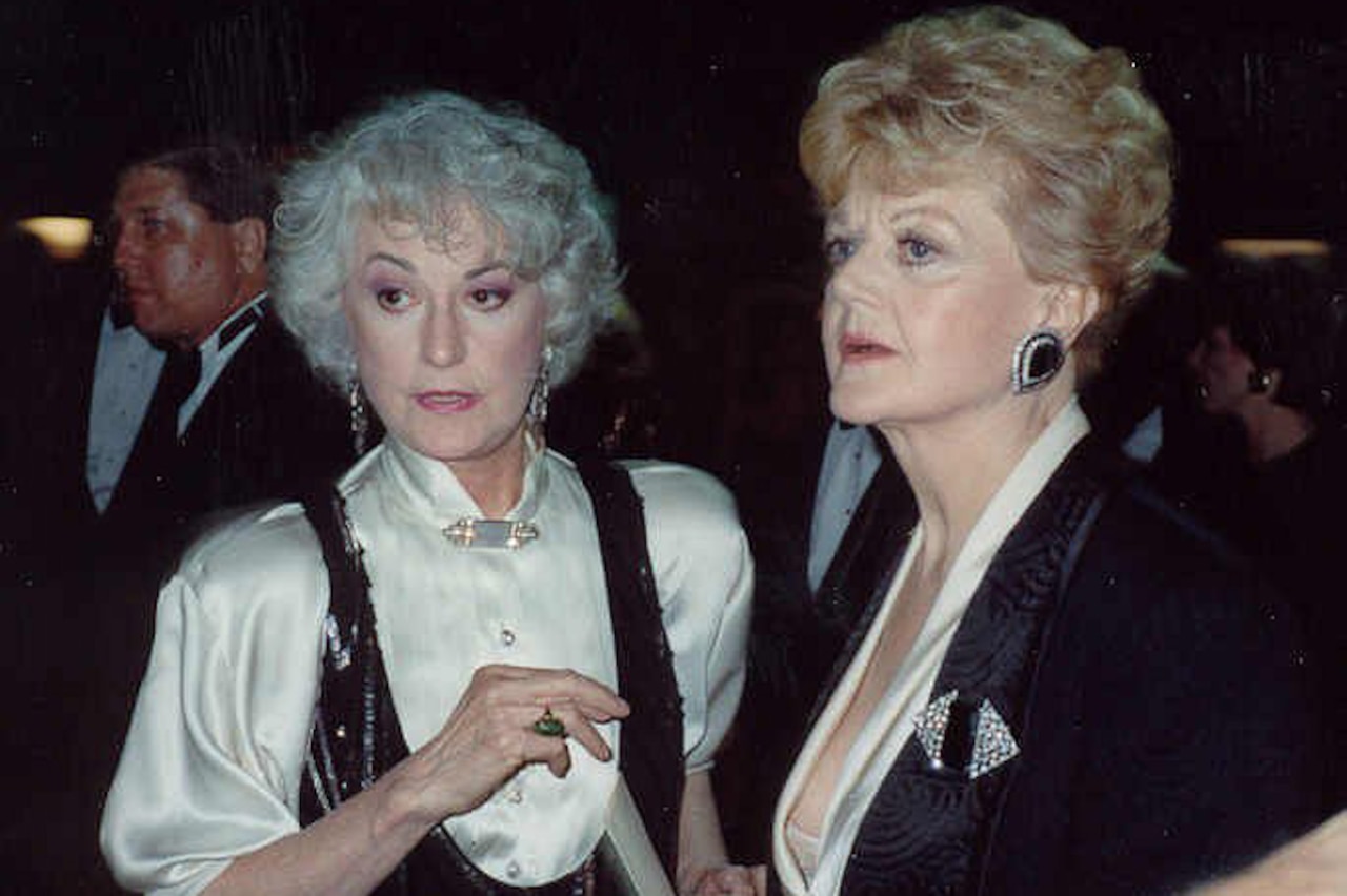 Two women are photographed at an event.