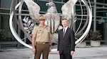 The Defense Threat Reduction Agency's Dr. Rhys Williams, Director (Acting) met with Major General Andrew Freeman AM, Head of Australian Defense Staff and Defense Attaché to the United States on October 4.
